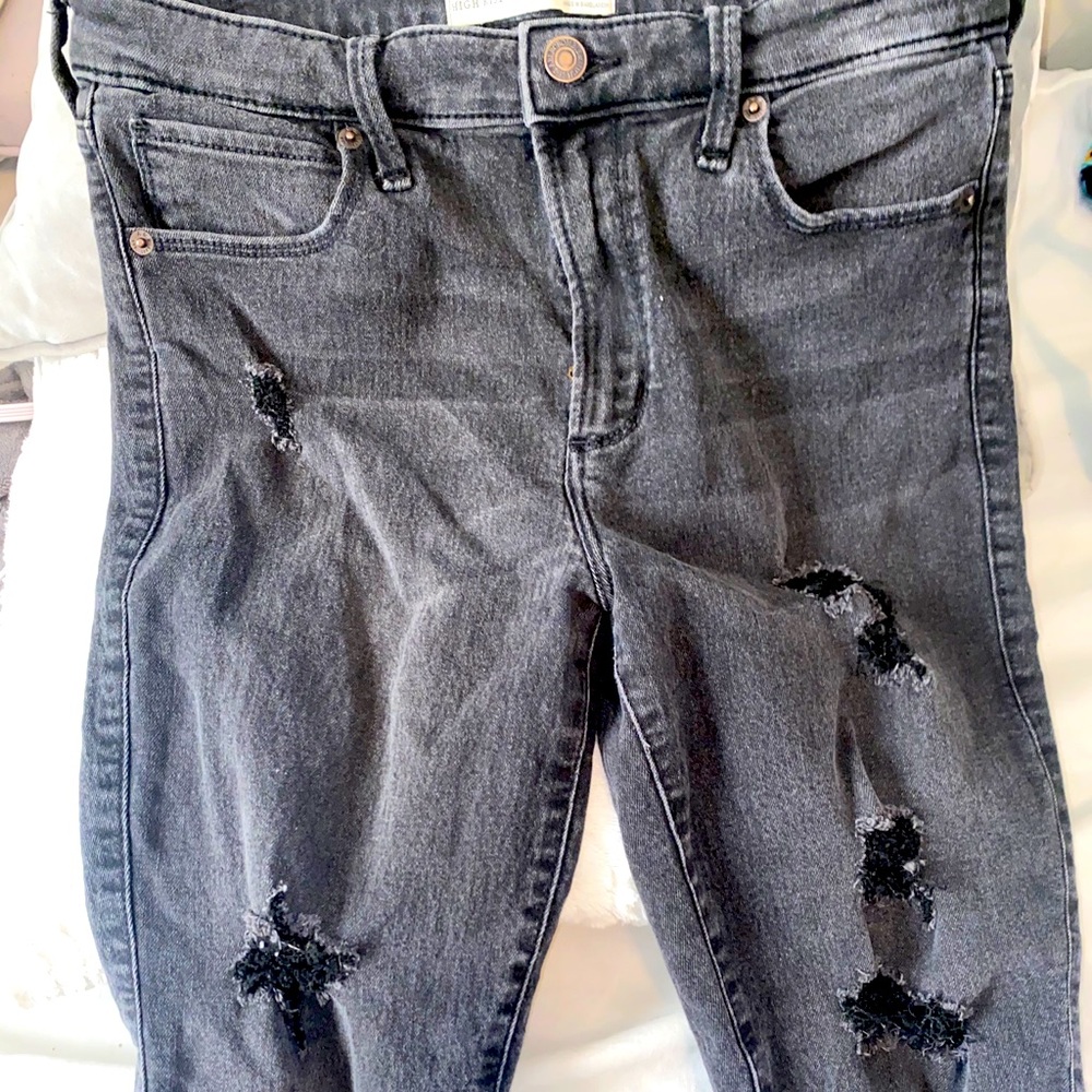 ABERCROMBIE & FITCH BLACK JEANS